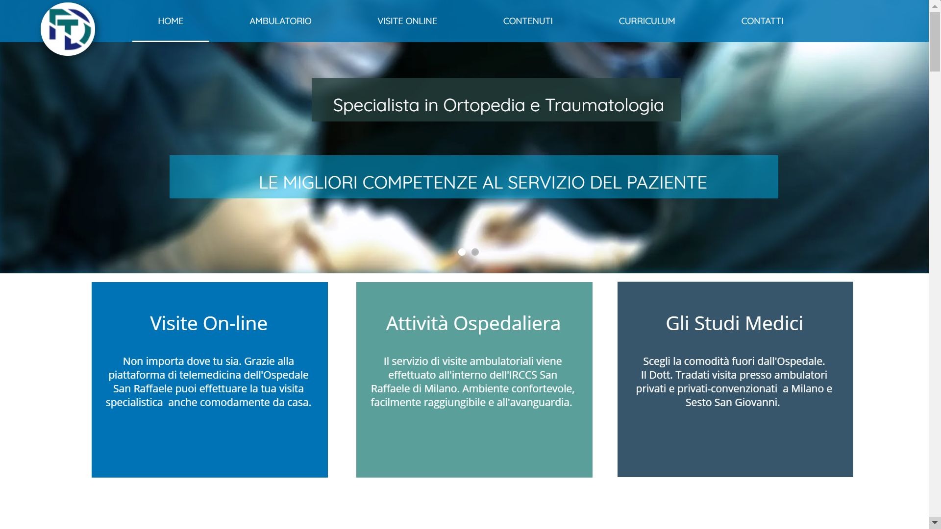 Il nuovo sito web è on-line
